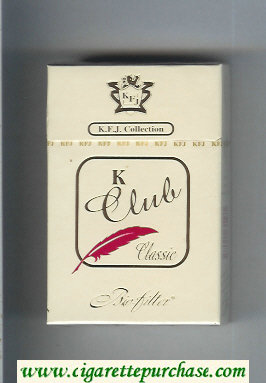 K Club Bio-filter Classic cigarettes hard box